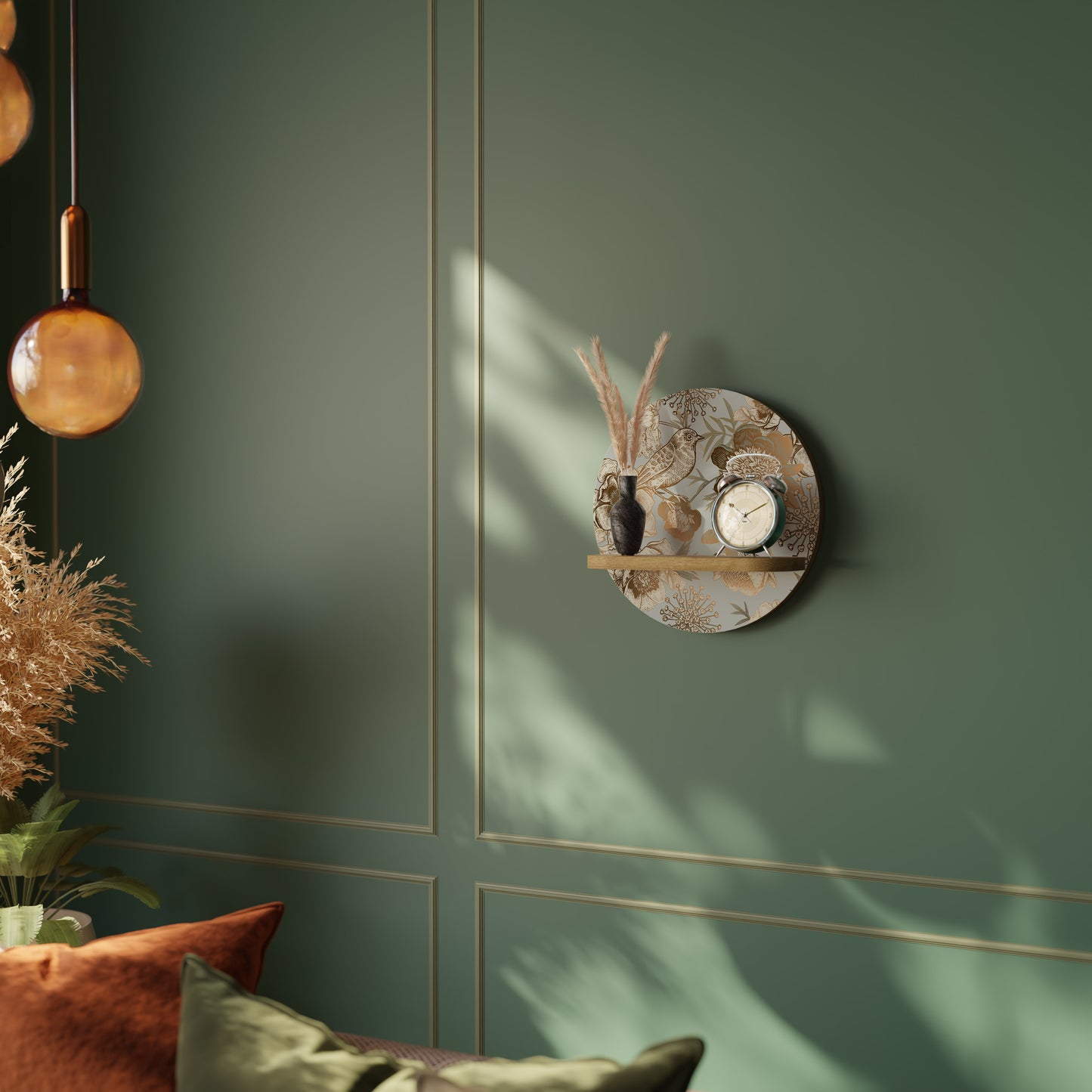 SUCCULENT WHIMSY Art Shelf
