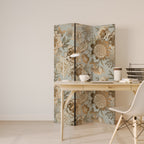 SUCCULENT WHIMSY 3-Panel Room Divider