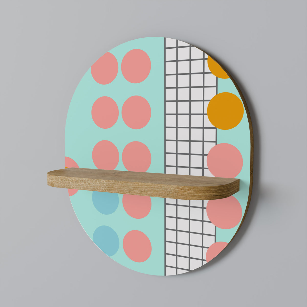 RETRO GRID Art Shelf