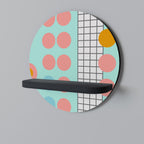 RETRO GRID Art Shelf