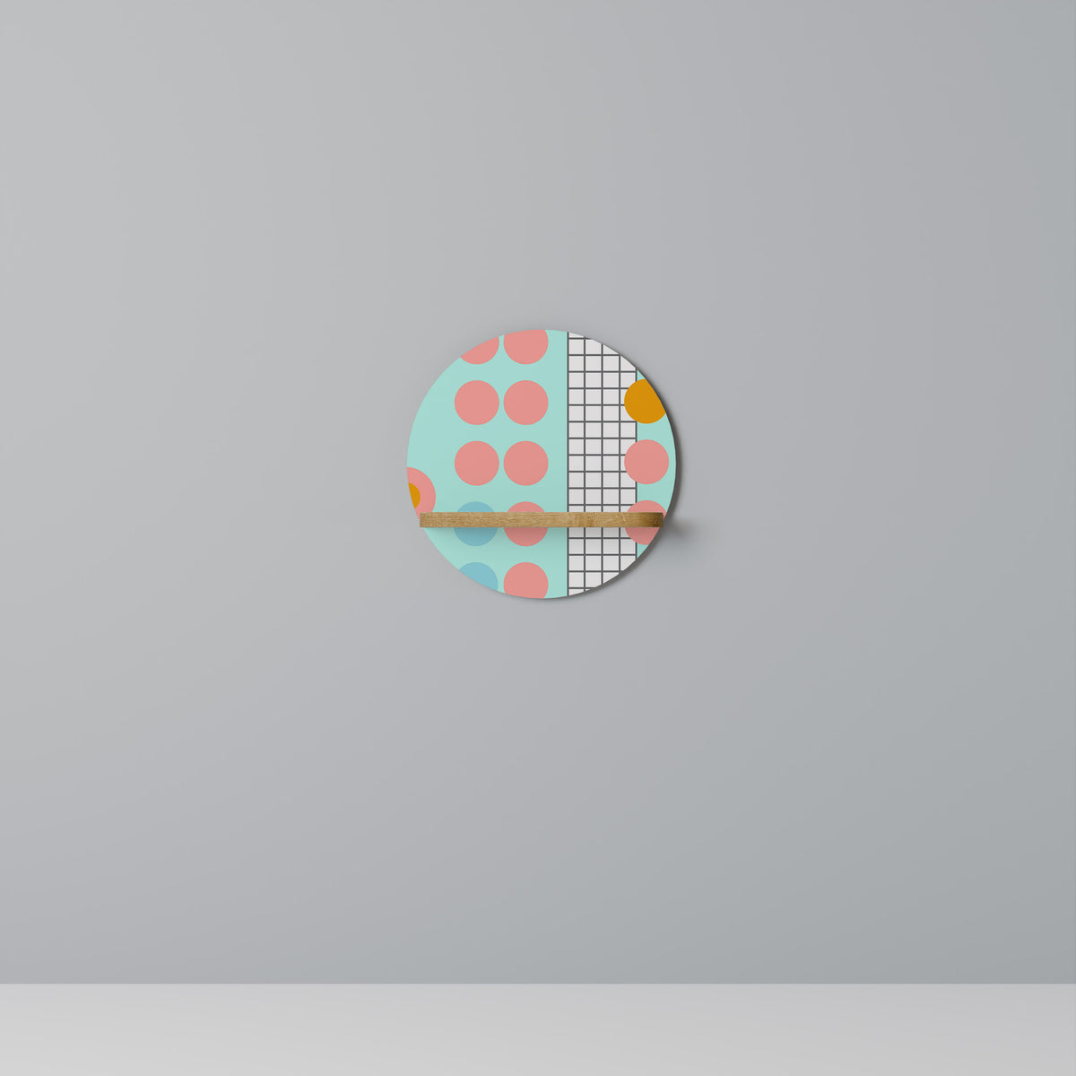 RETRO GRID Art Shelf