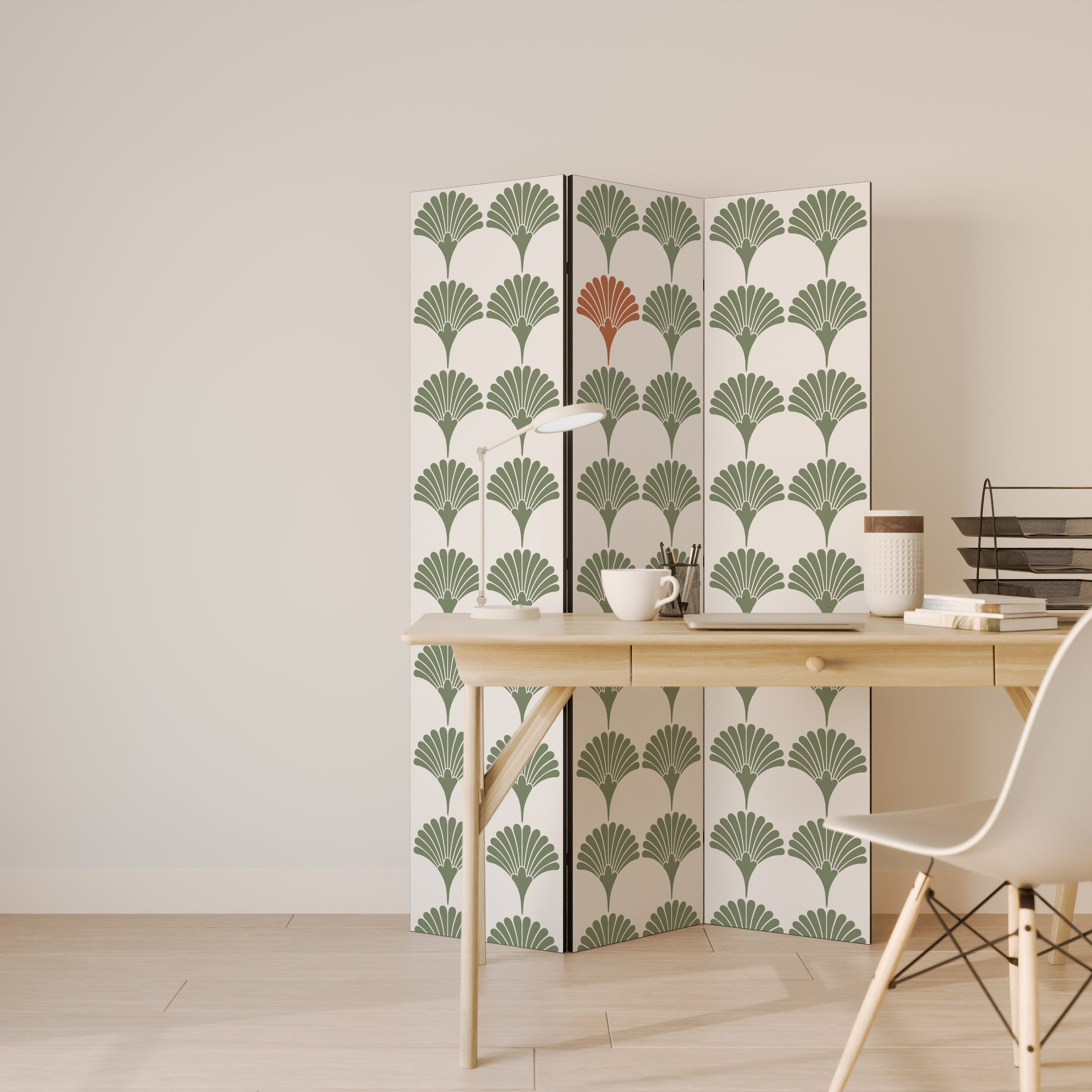 VIVID VALOR 3-Panel Room Divider