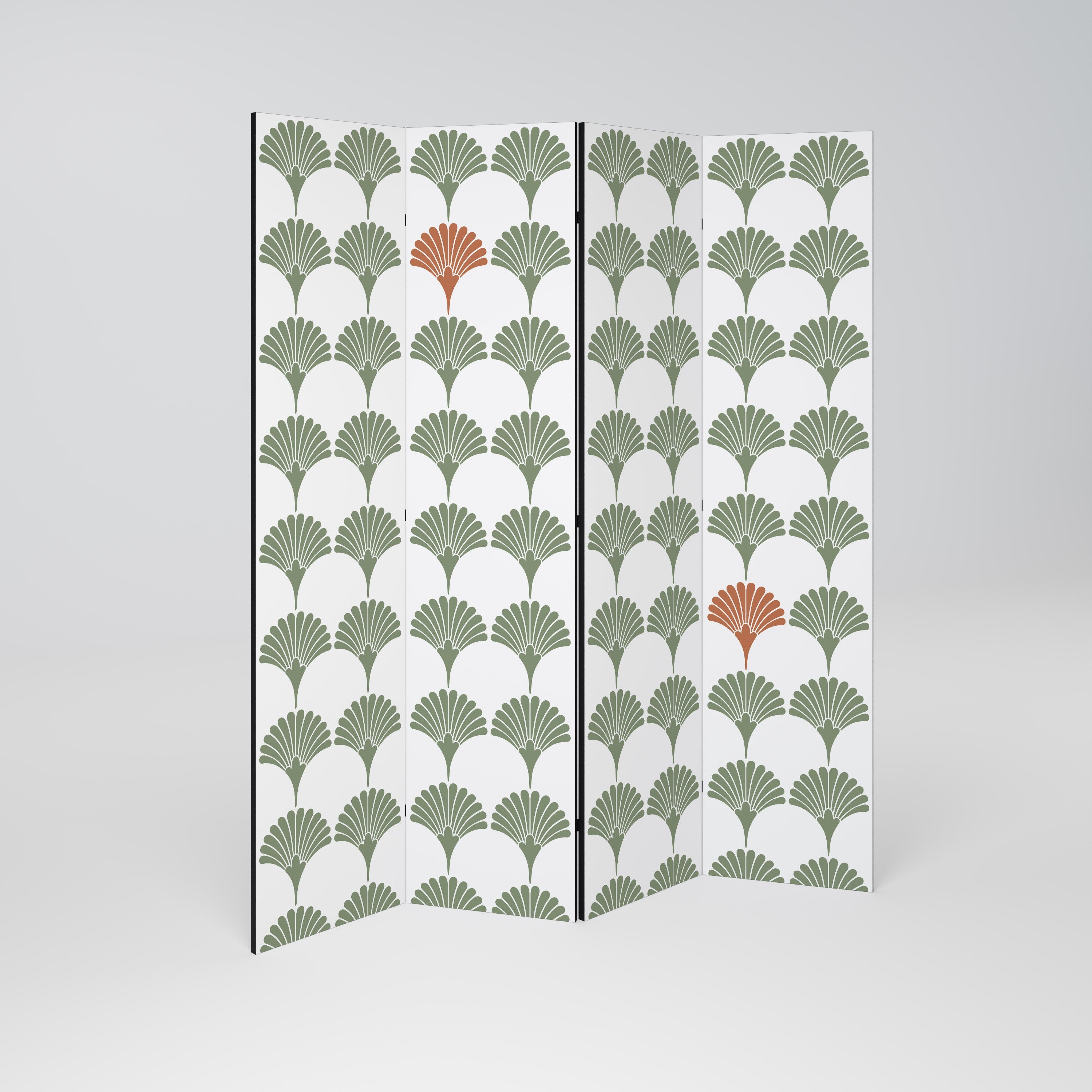 Paravent décoratif à 4 panneaux VIVID VALOR