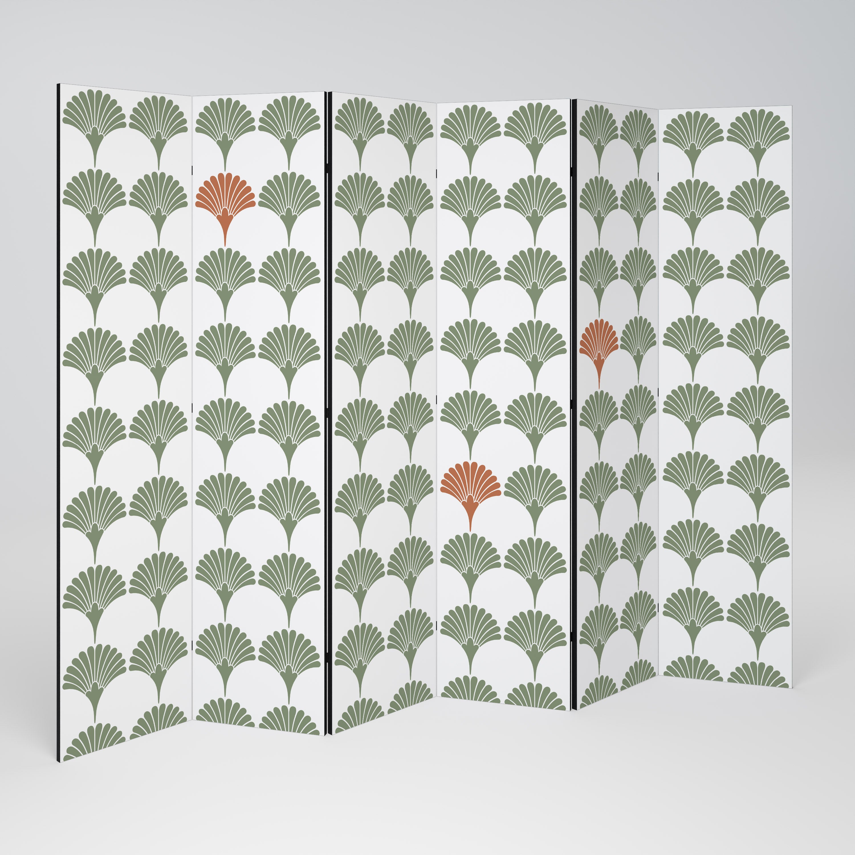 VIVID VALOR 6-Panel Room Divider