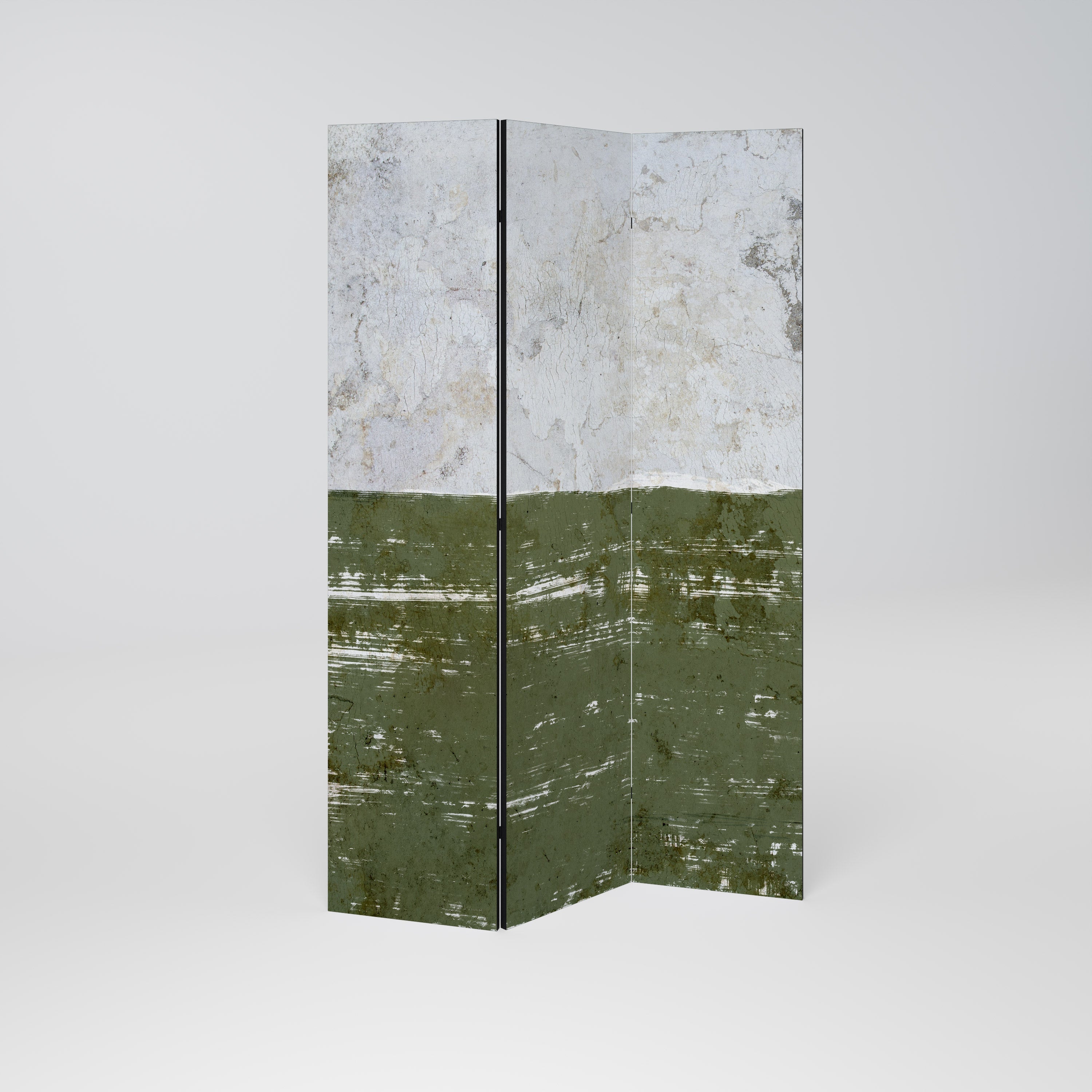 Séparateur de pièce décoratif à 3 panneaux RUSTIC RADIANCE ASSEMBLED