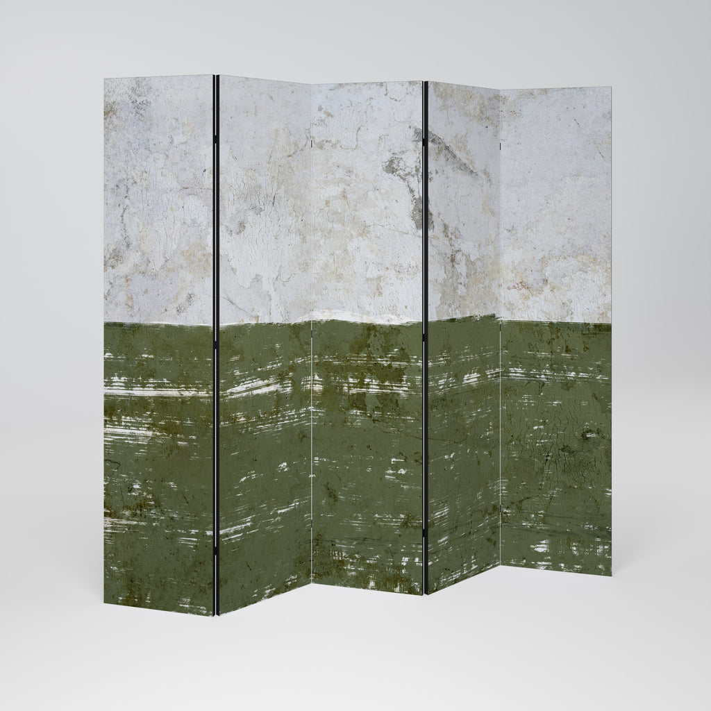 RUSTIC RADIANCE ASSEMBLED Decorative 5-Panel Room Divider