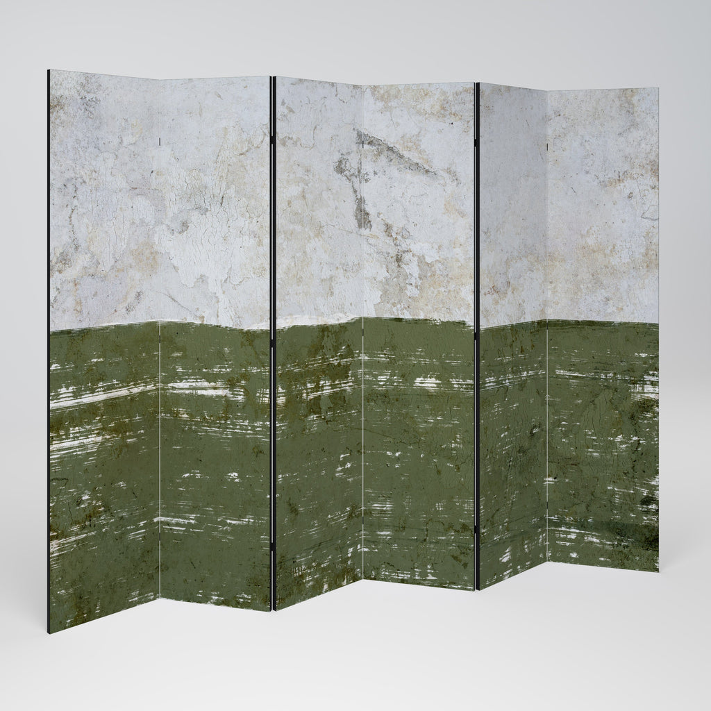 RUSTIC RADIANCE ASSEMBLED Decorative 6-Panel Room Divider