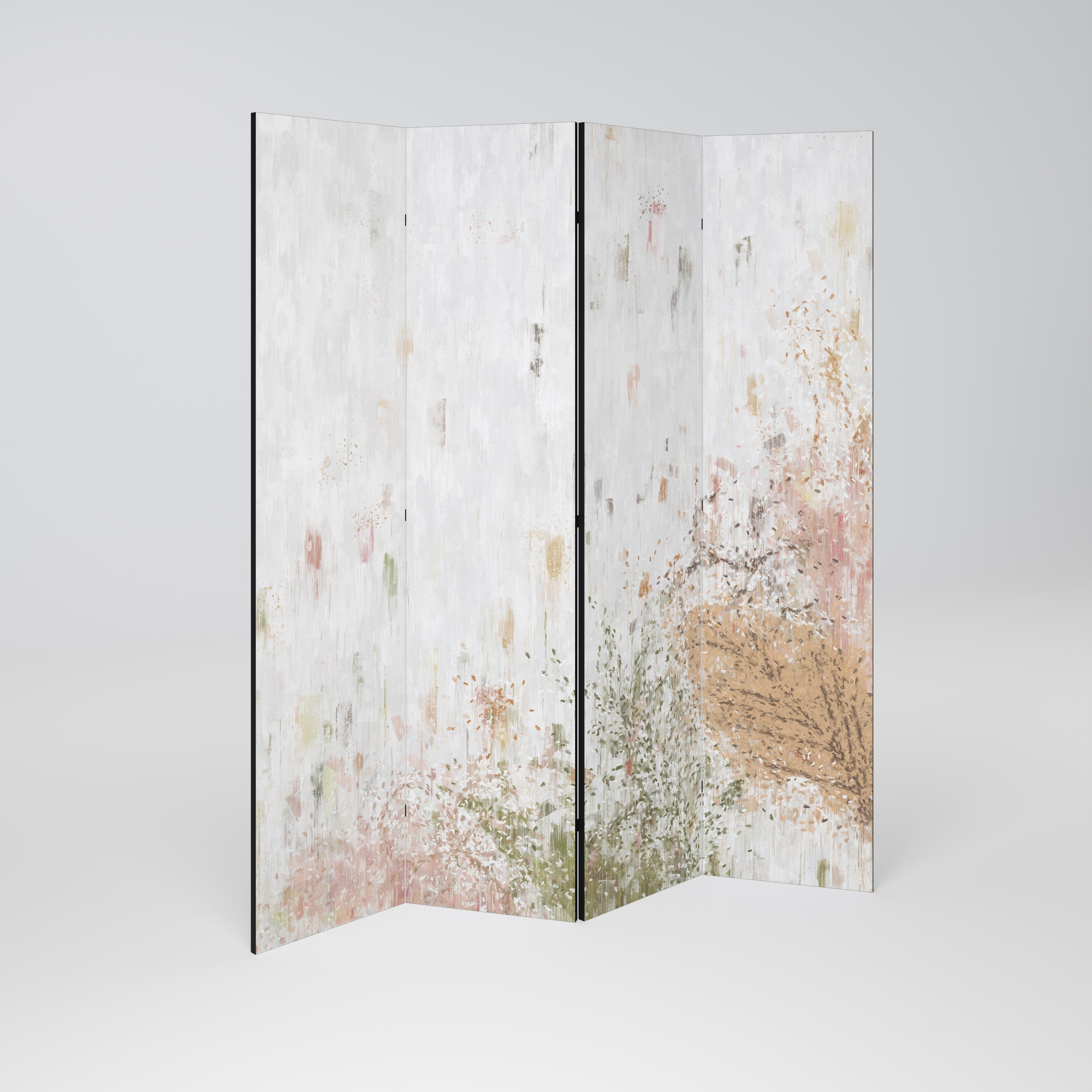 DAILY RHAPSODIES 4-Panel Room Divider