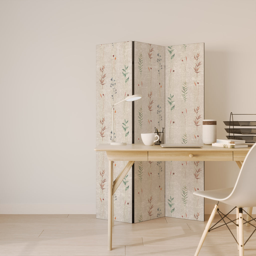 VERDANT HARMONY 3-Panel Room Divider
