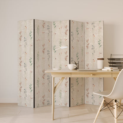 VERDANT HARMONY 5-Panel Room Divider