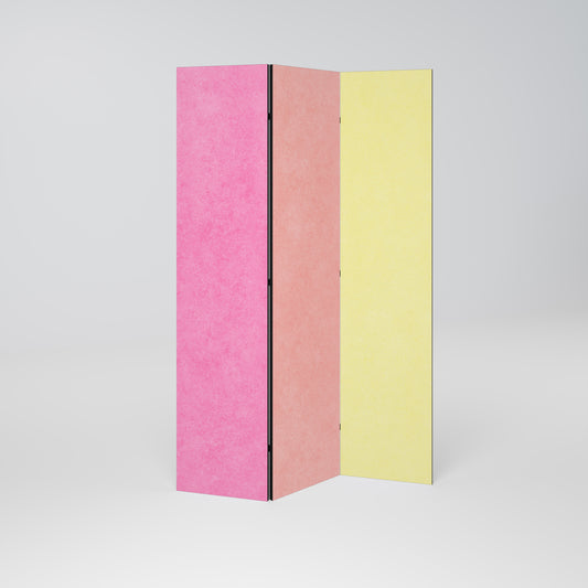 LIKE A ROLLING SHADE 3-Panel Room Divider