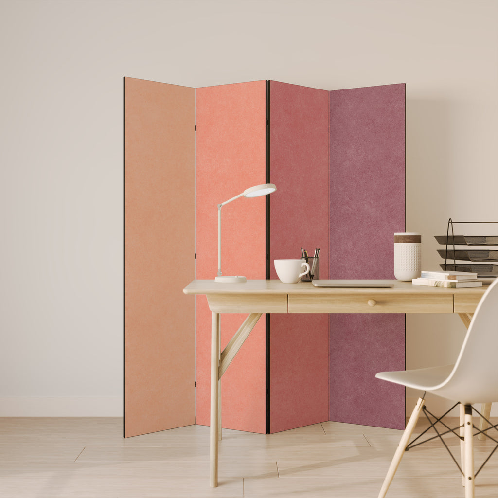 SMELLS LIKE PINK SPIRIT 4-Panel Room Divider