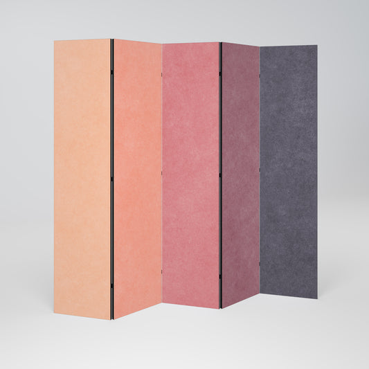 SMELLS LIKE PINK SPIRIT 5-Panel Room Divider