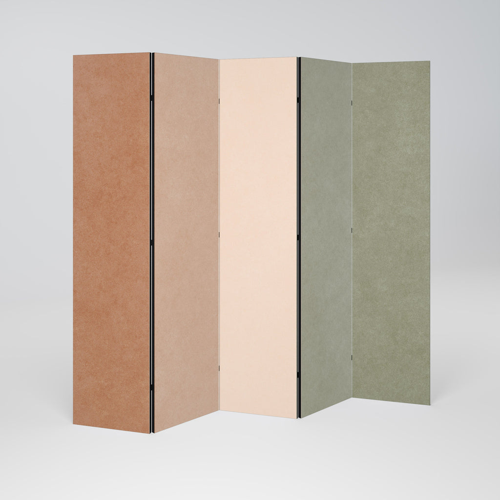 Paravent décoratif à 5 panneaux GANGNAM AVOCADO