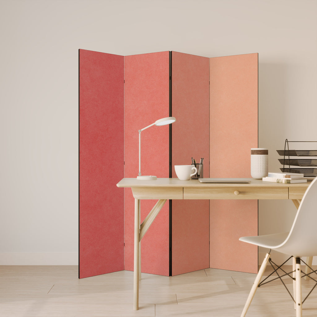Paravent décoratif à 4 panneaux PEACH OF MY HEART
