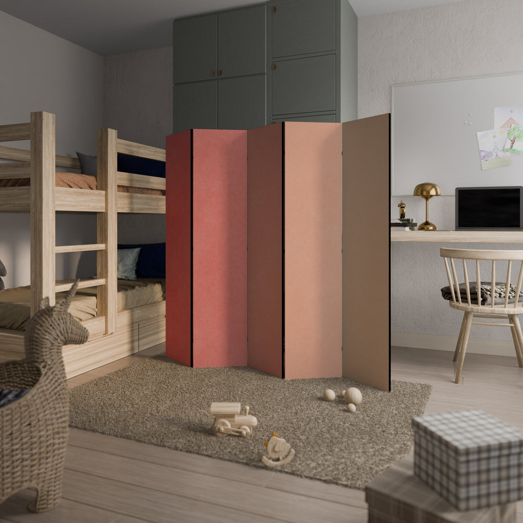 Paravent décoratif à 5 panneaux PEACH OF MY HEART