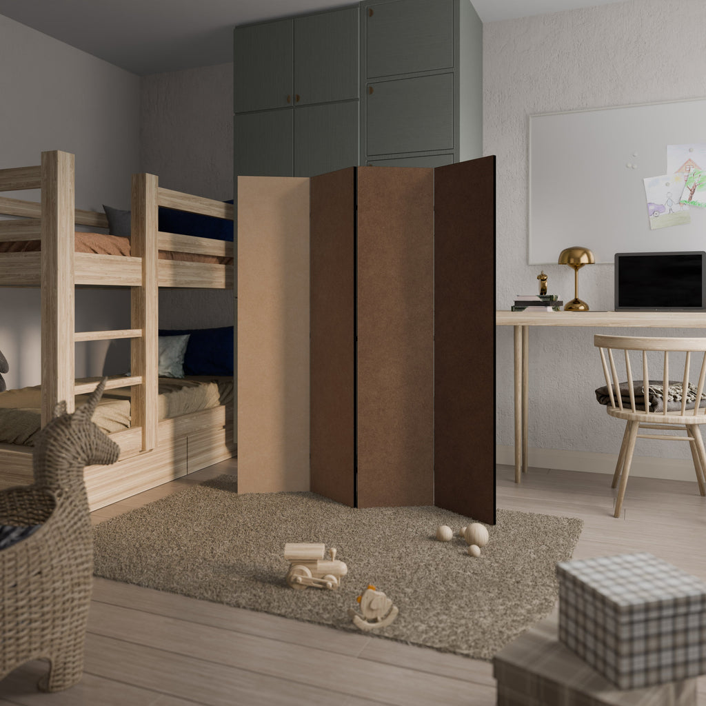 Paravent décoratif à 4 panneaux BROWNING IN THE DEEP