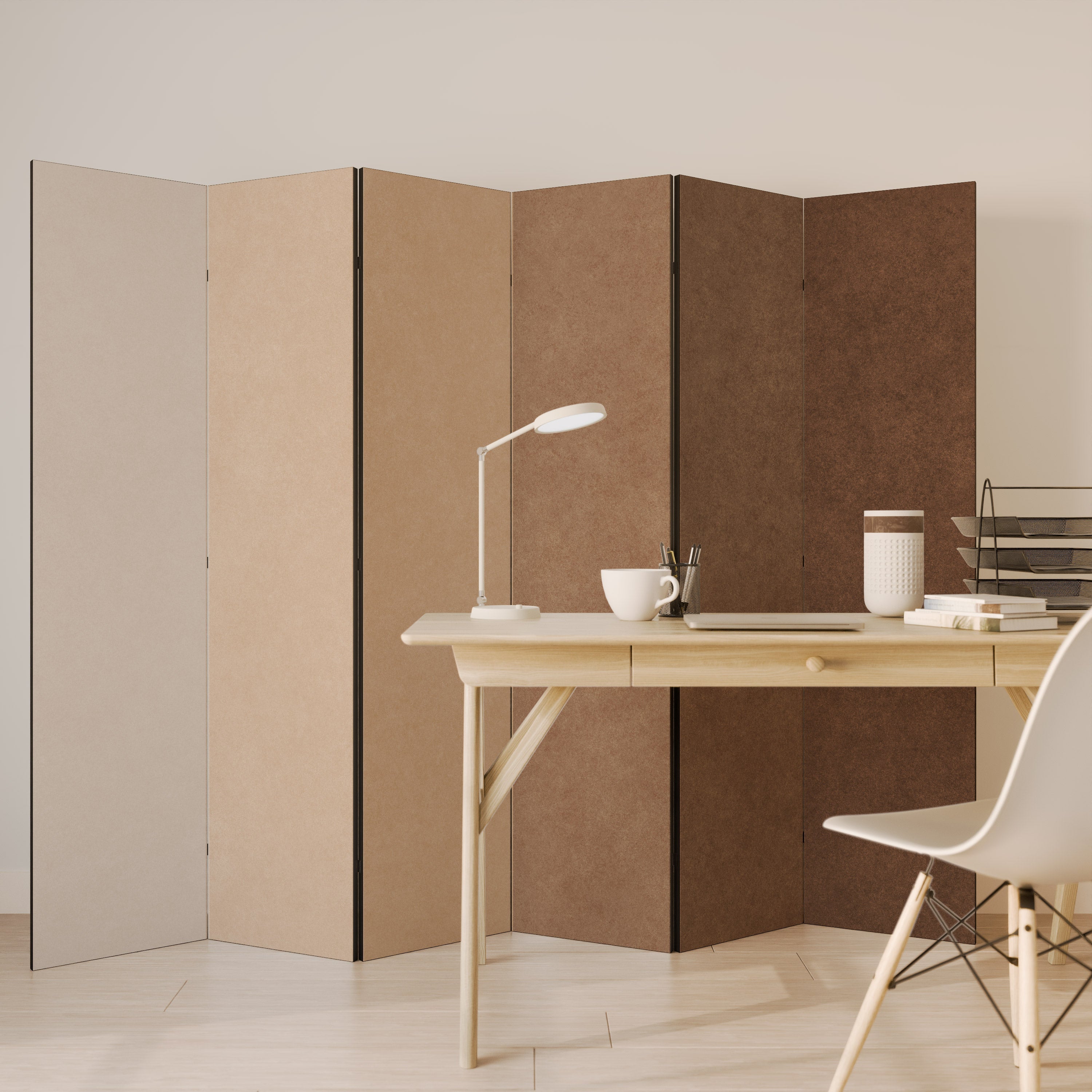 Paravent décoratif à 6 panneaux BROWNING IN THE DEEP