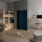 SHAKE IT BLUE 3-Panel Room Divider