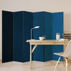 SHAKE IT BLUE 6-Panel Room Divider