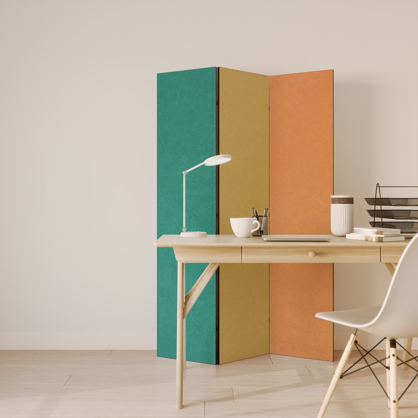 VIVA LA COLOR 3-Panel Room Divider
