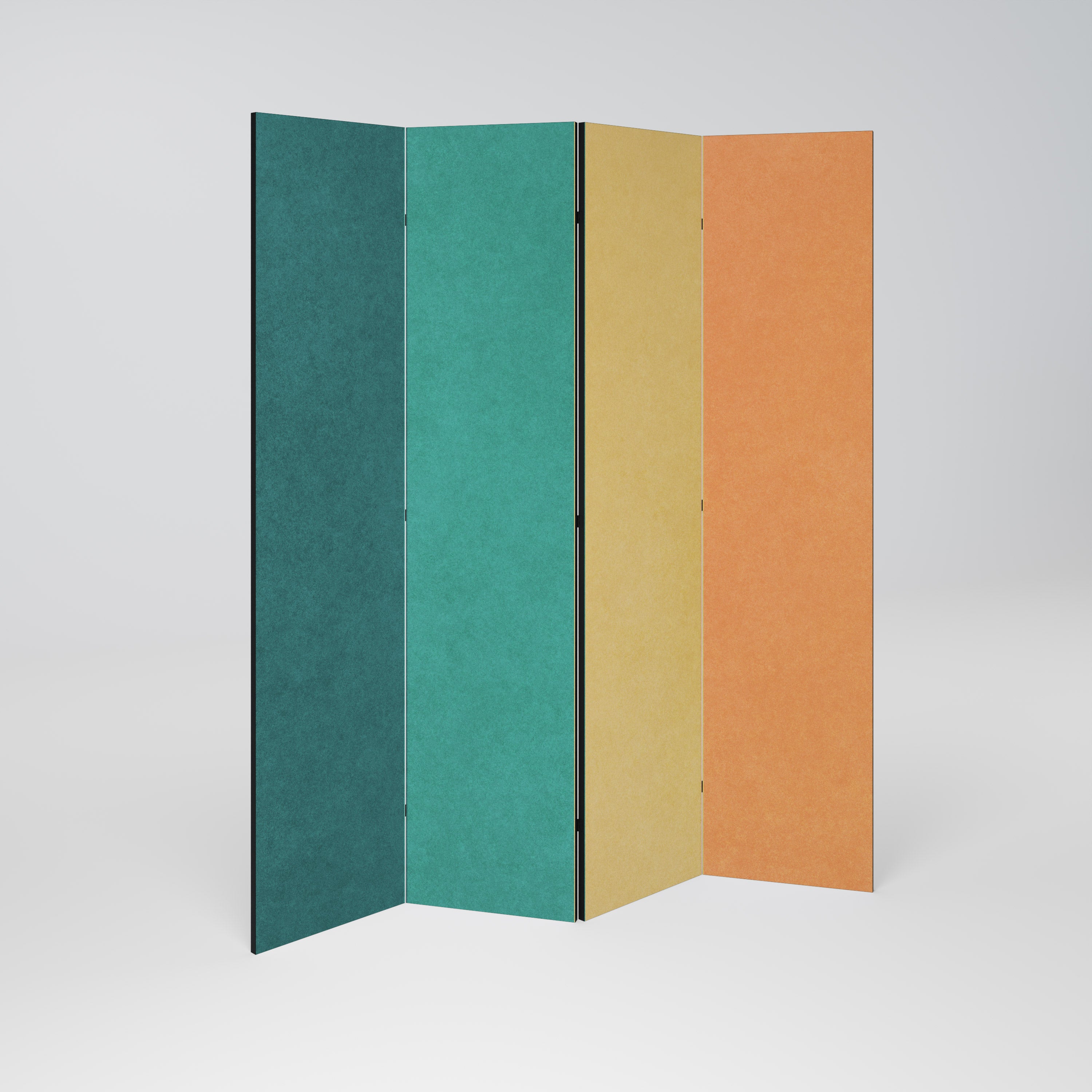 VIVA LA COLOR 4-Panel Room Divider