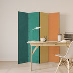 VIVA LA COLOR 4-Panel Room Divider