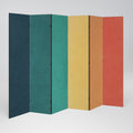 VIVA LA COLOR 6-Panel Room Divider