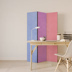 MY HEART WILL COLOR ON 3-Panel Room Divider