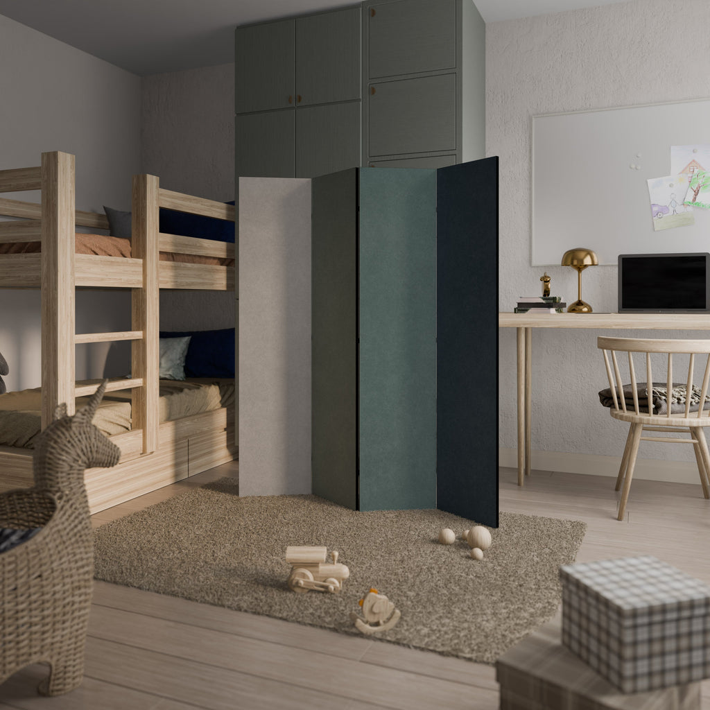 Paravent décoratif à 4 panneaux ROMANCE DE LA MER DU NORD