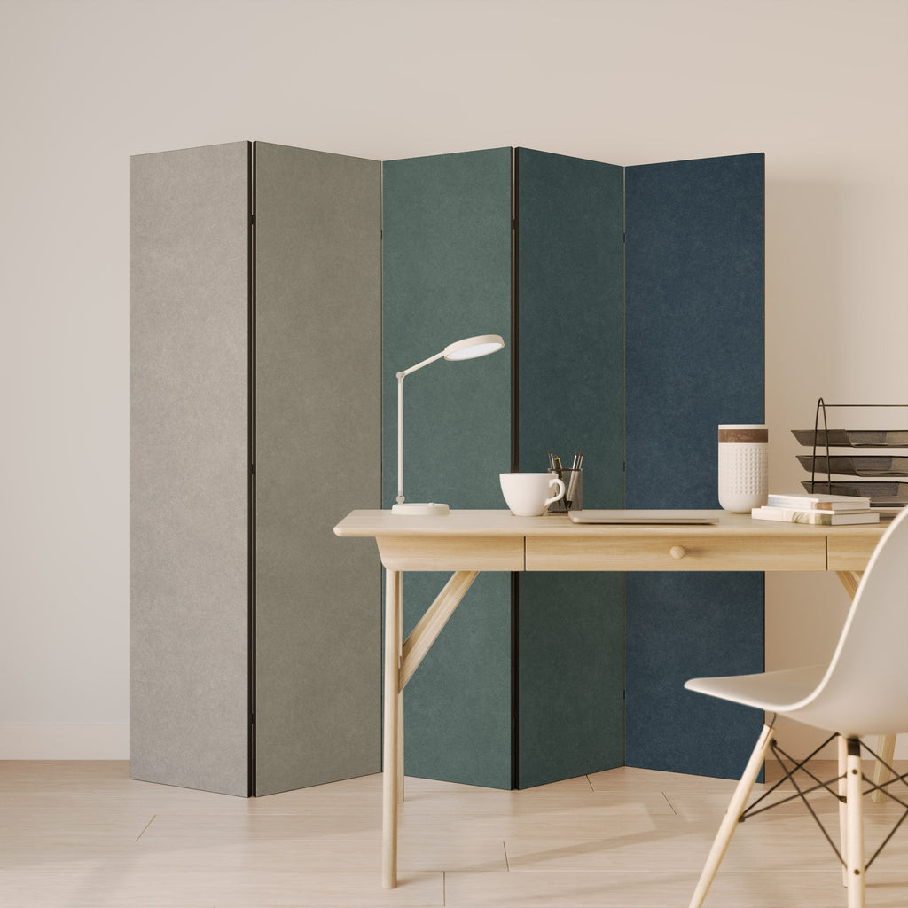 Paravent décoratif à 5 panneaux ROMANCE DE LA MER DU NORD