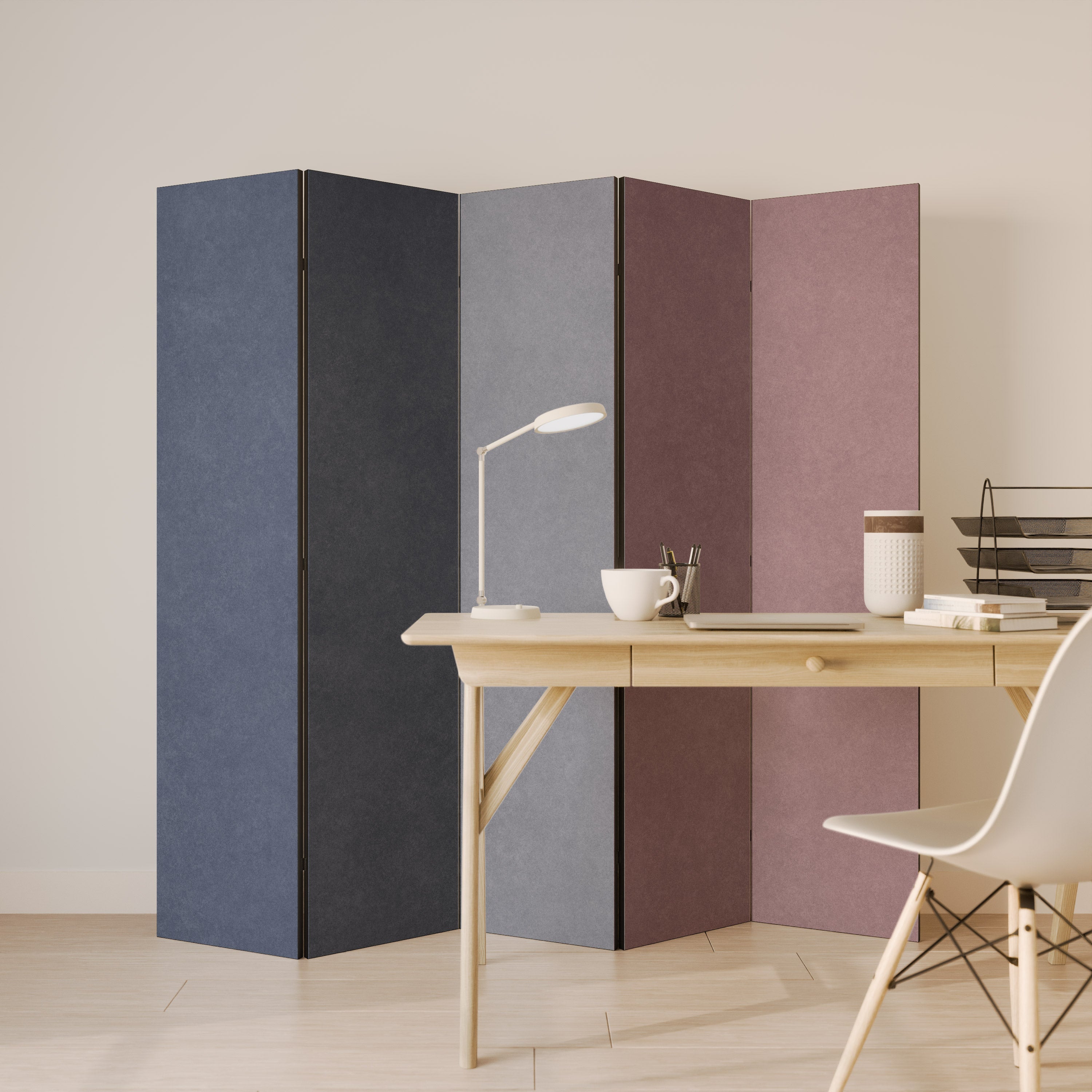 Paravent décoratif à 5 panneaux COLORWAY TO HEAVEN