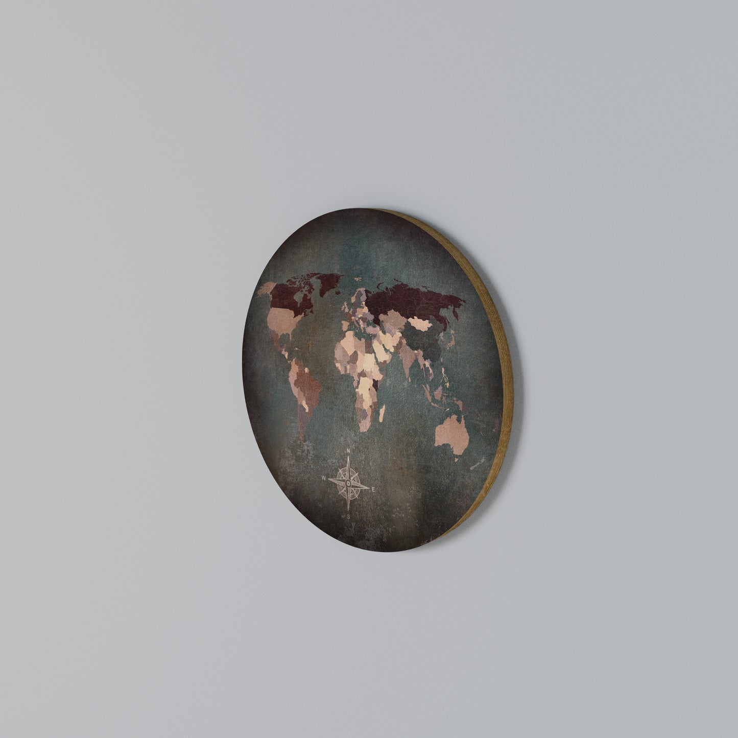 EARTH'S ARTISTIC TESSERAE Round Wall Art