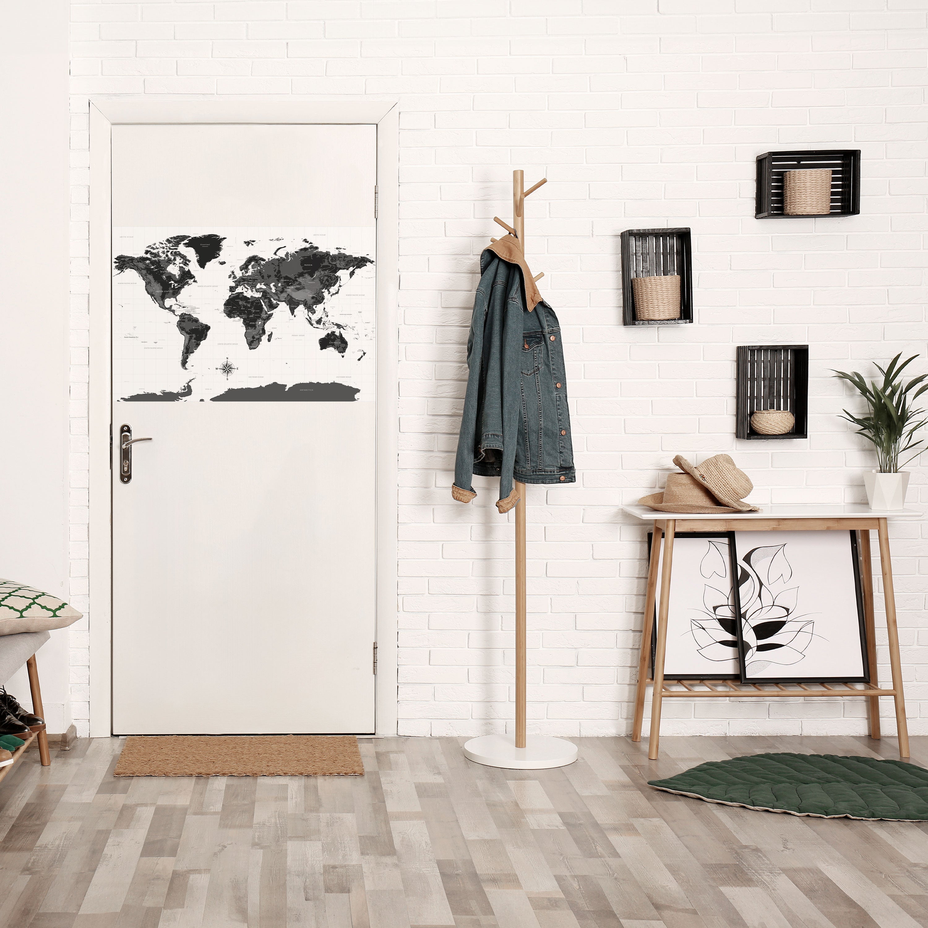 Affiche horizontale autocollante GLOBAL SHADOWS