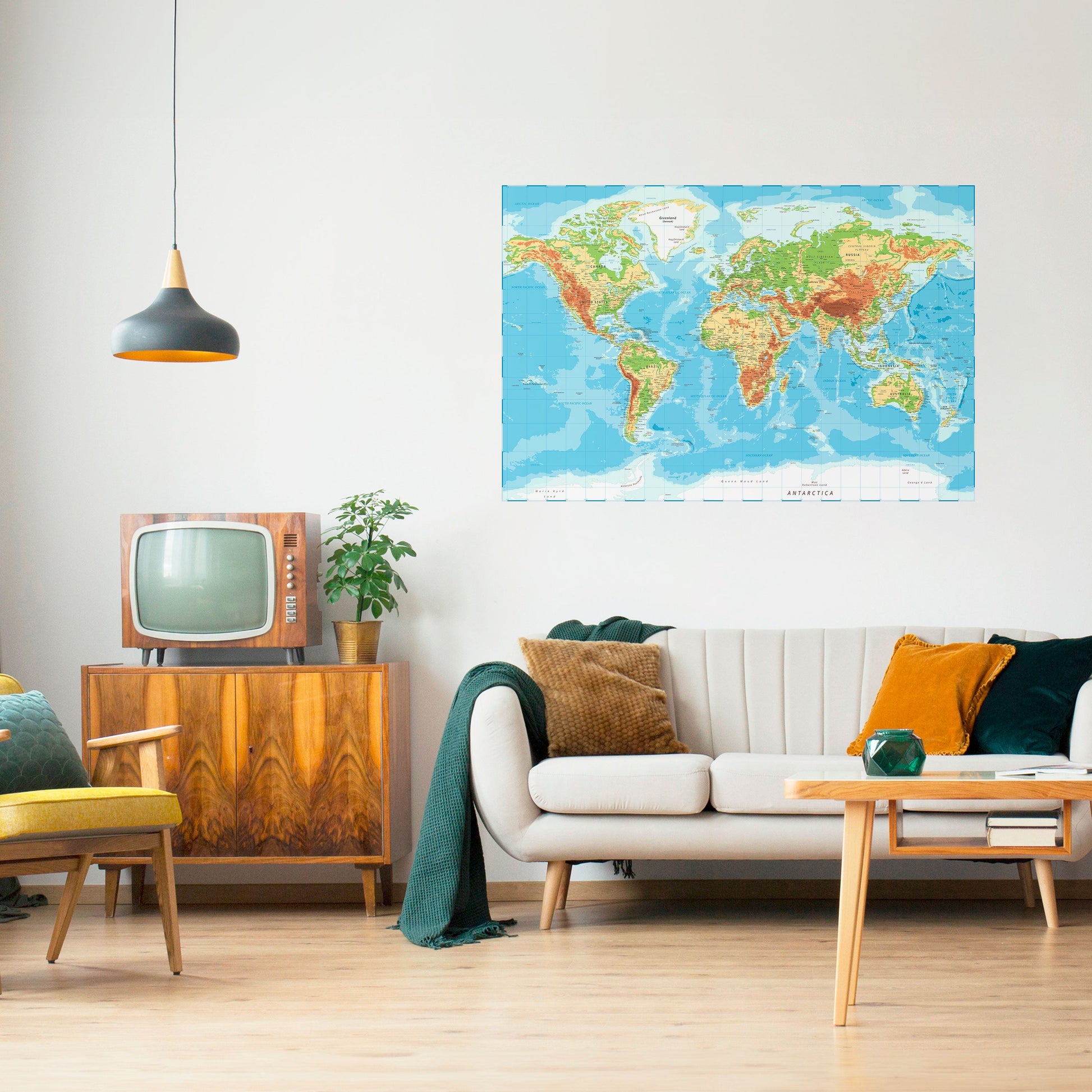 Affiche horizontale autocollante CONTINENTAL COLOR SYMPHONY