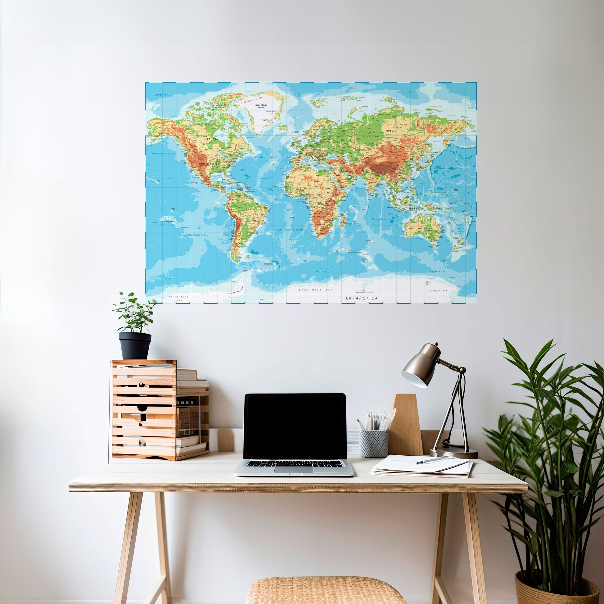 Affiche horizontale autocollante CONTINENTAL COLOR SYMPHONY