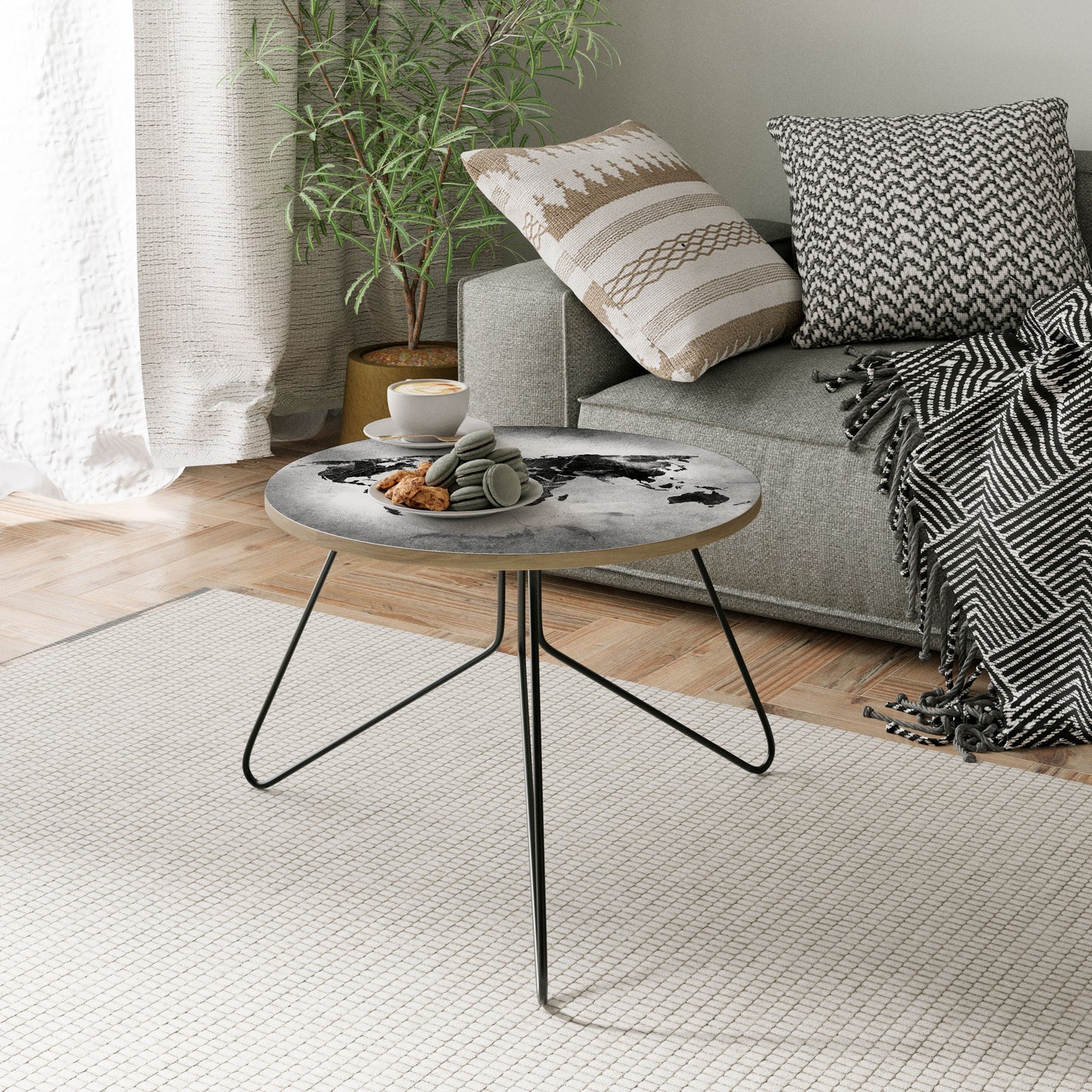 SHADOWED CONTINENTS Coffee Table