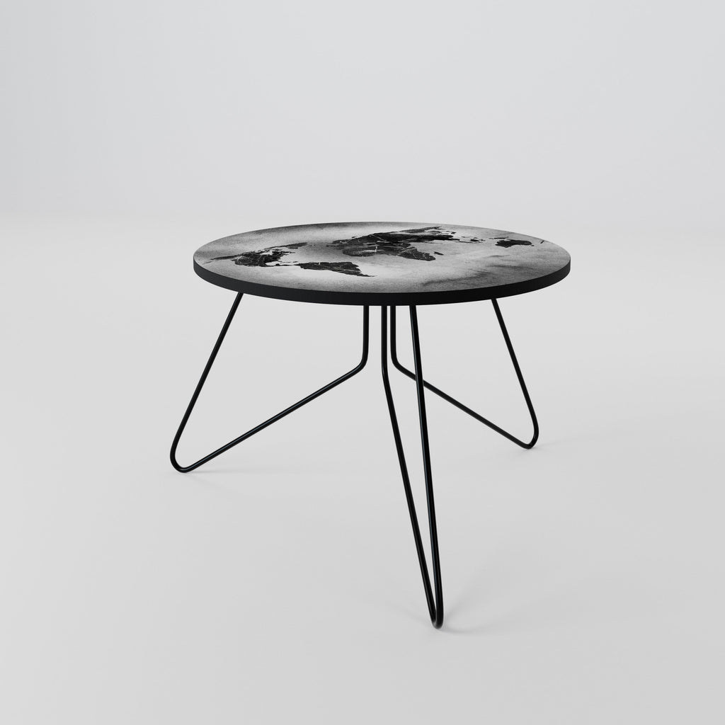 Table basse CONTINENTS OMBRÉS 60