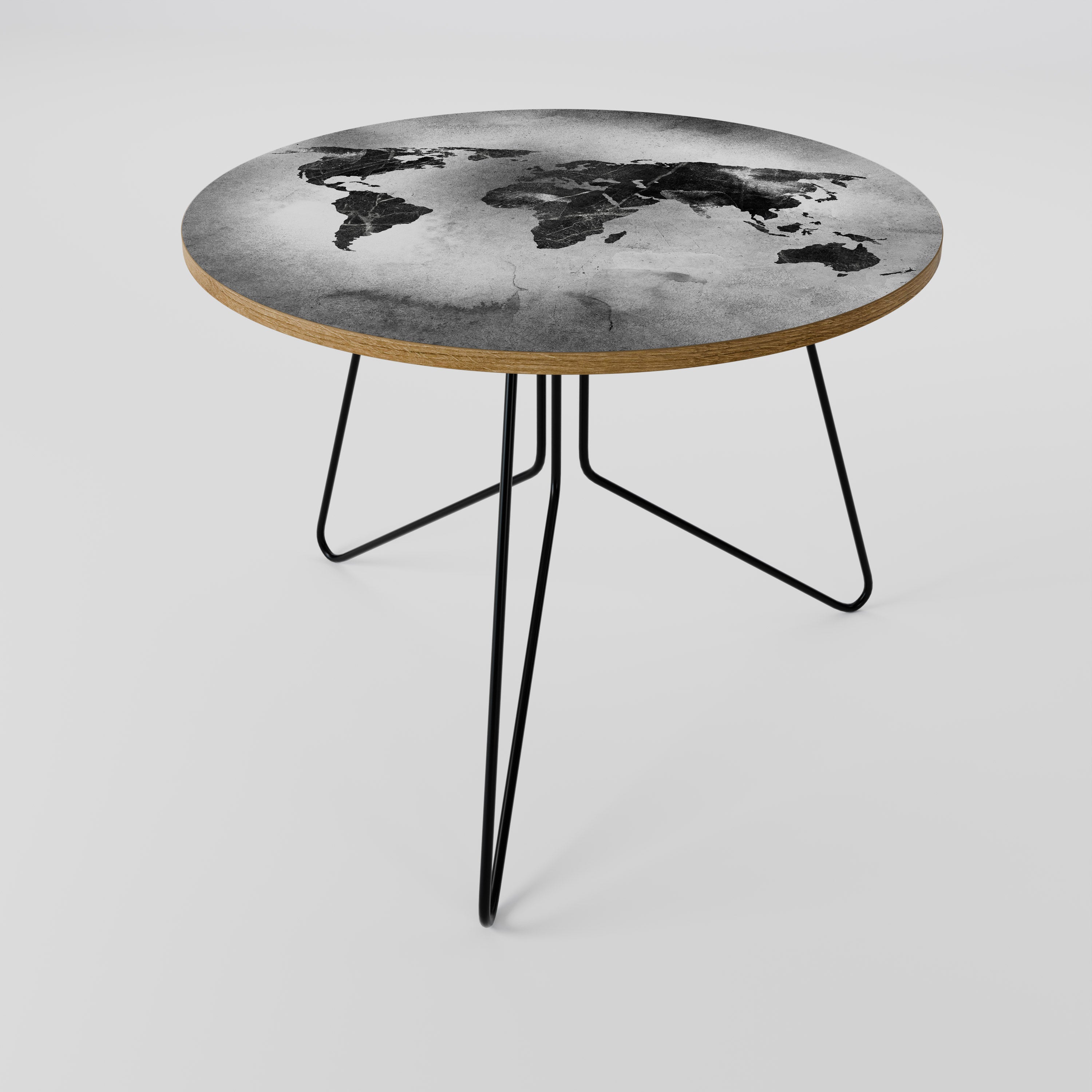Table basse CONTINENTS OMBRÉS 69