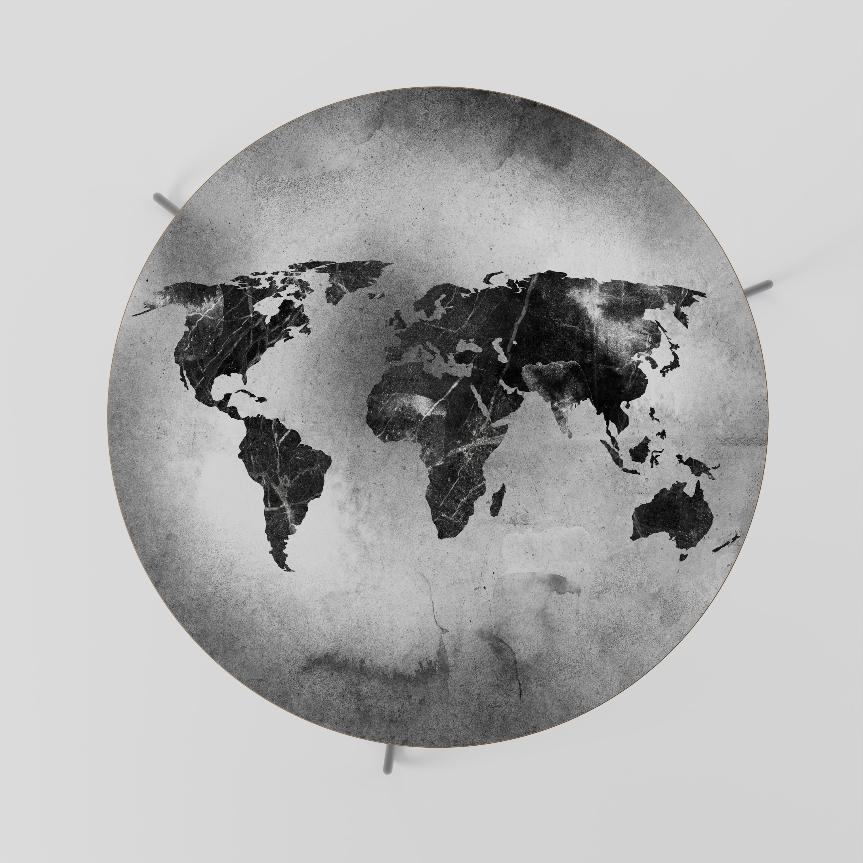 Table basse CONTINENTS OMBRÉS 69