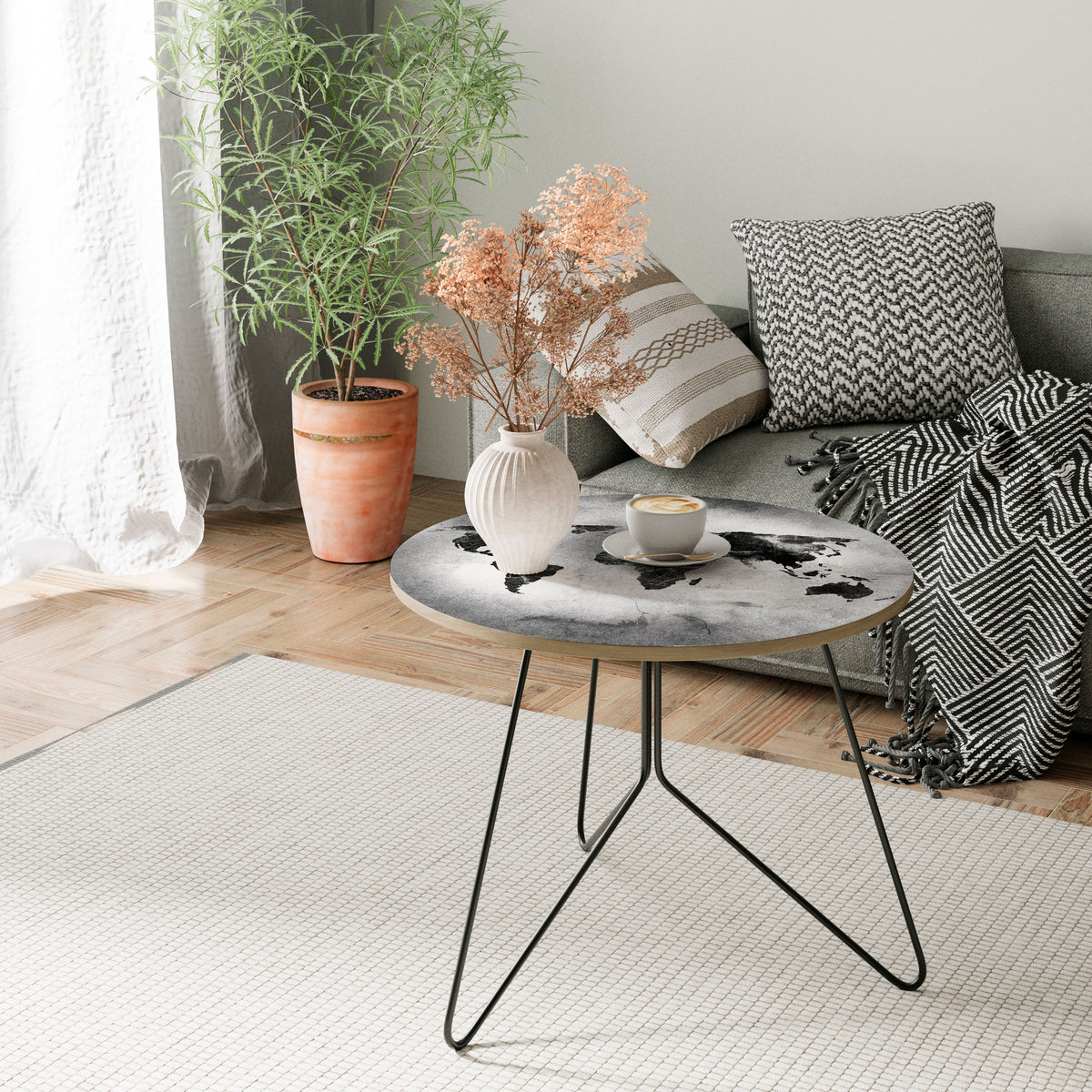 SHADOWED CONTINENTS Coffee Table