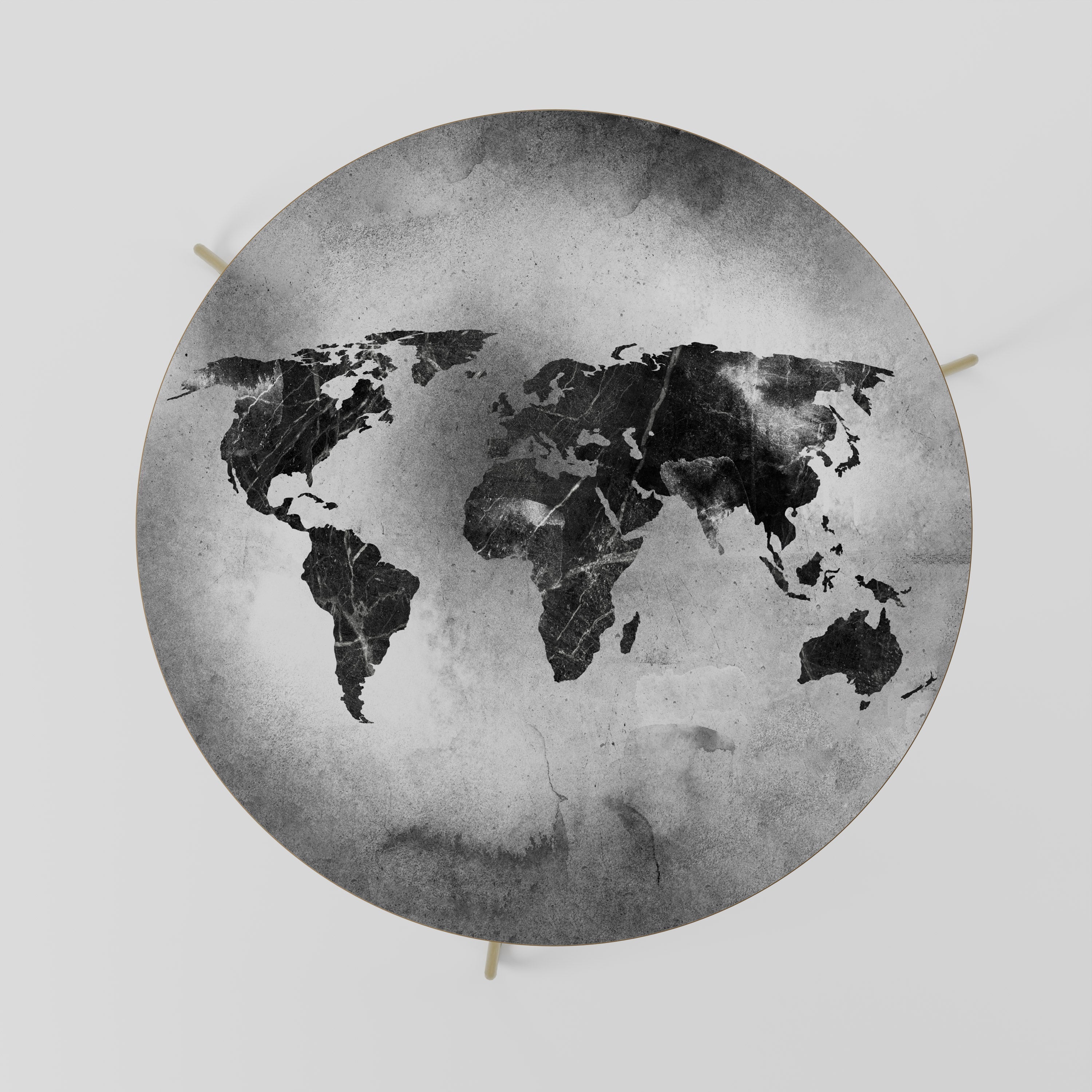 Table basse CONTINENTS OMBRÉS 69