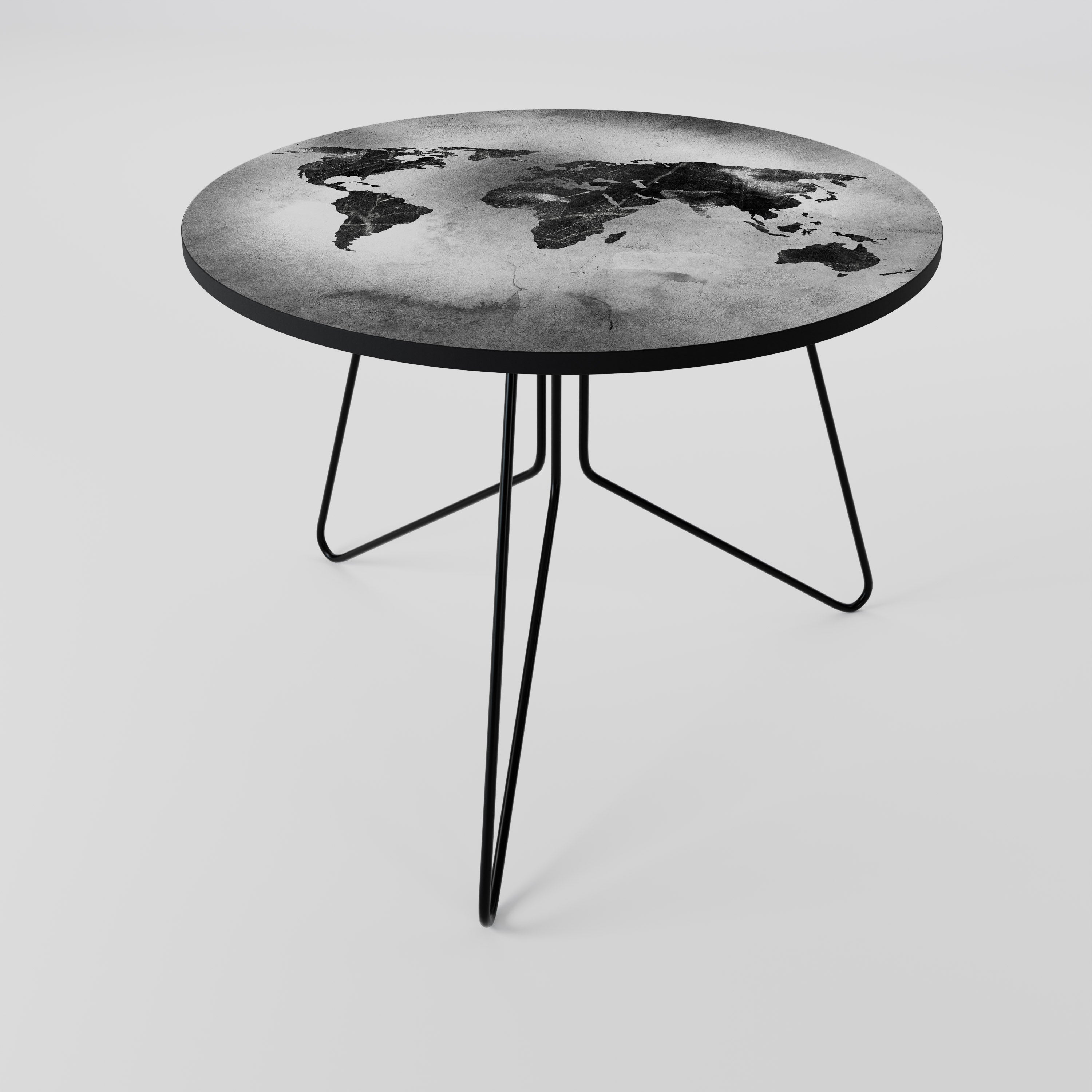 Table basse CONTINENTS OMBRÉS 69