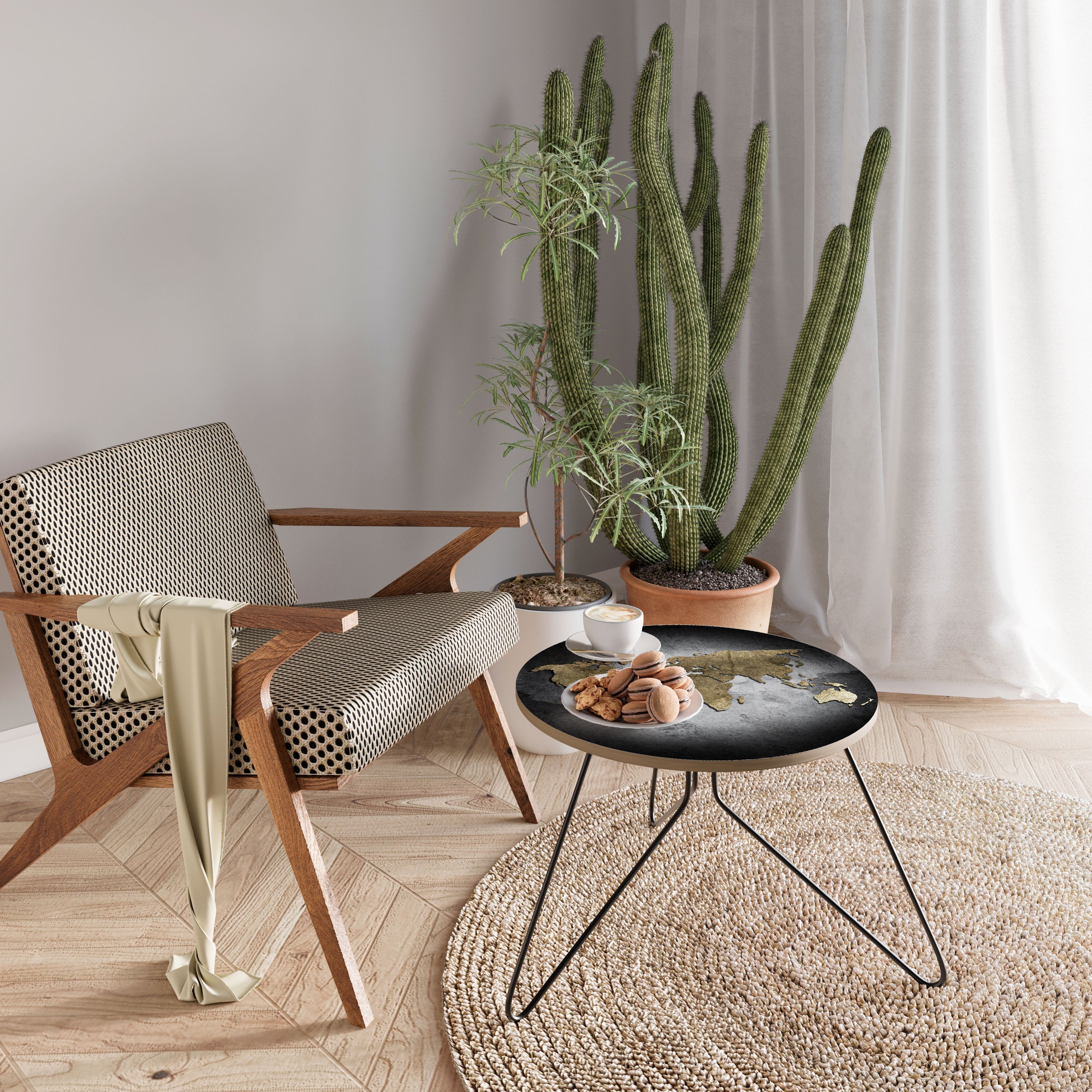 Table basse GOLDEN GLOBE TREASURE 60