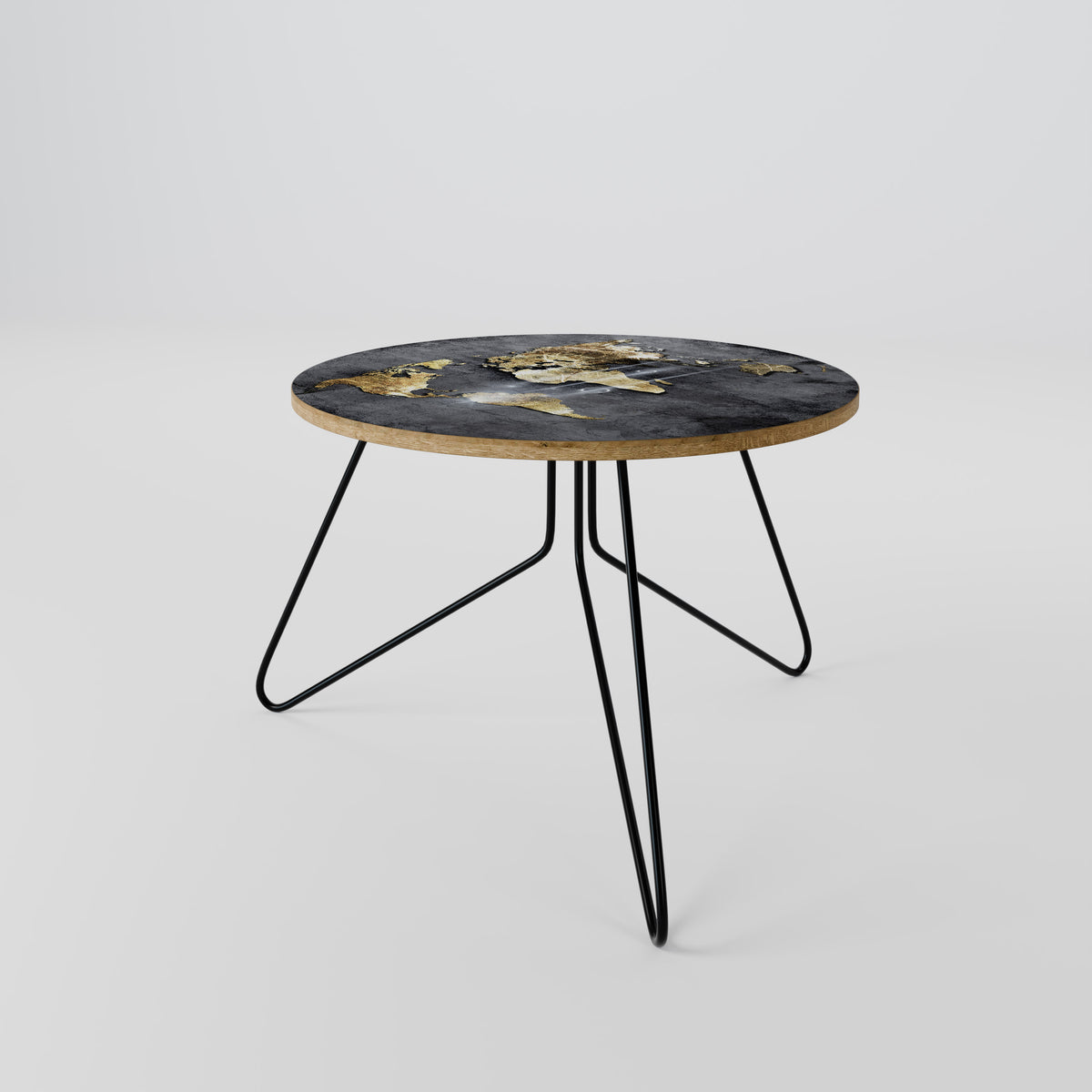 SHIMMERING EARTH MAP Coffee Table
