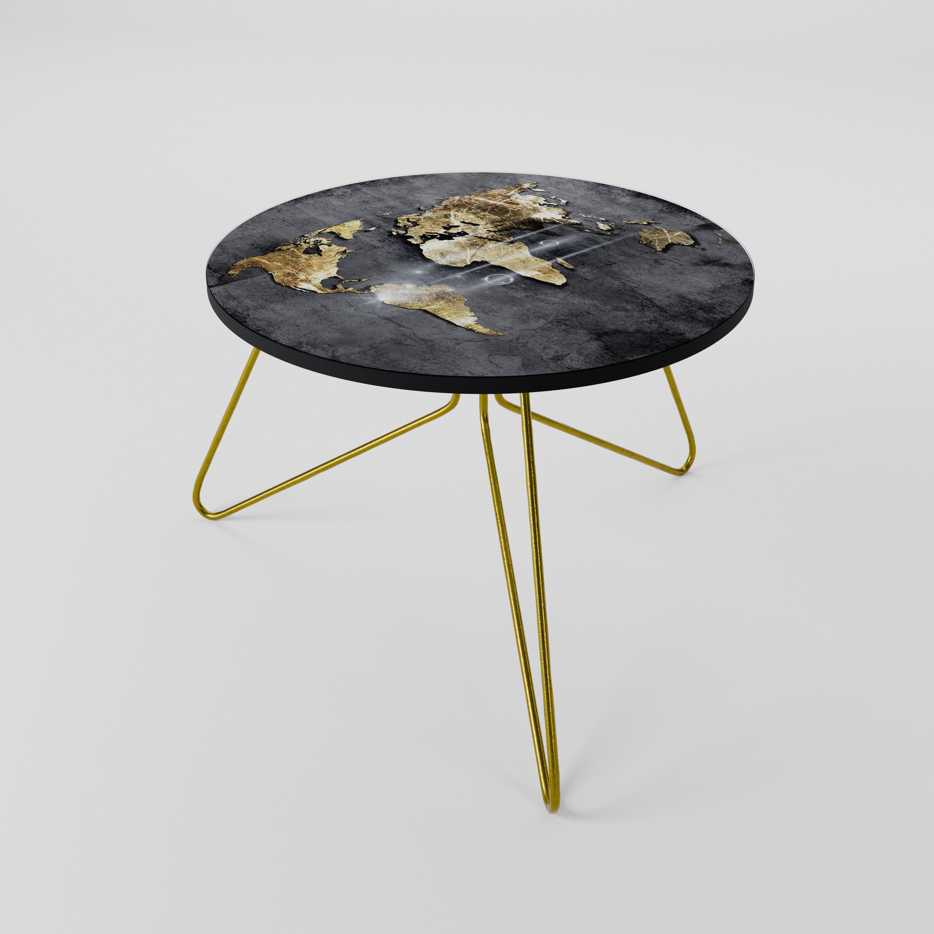 Table basse SHIMMERING EARTH MAP 60