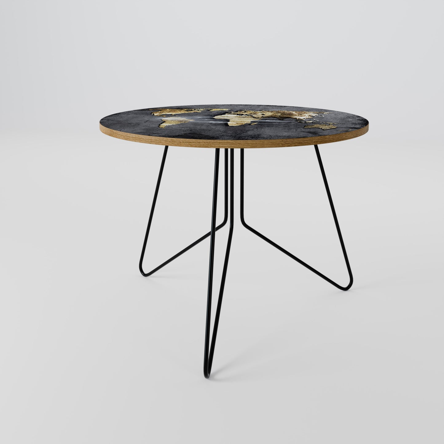 SHIMMERING EARTH MAP Coffee Table