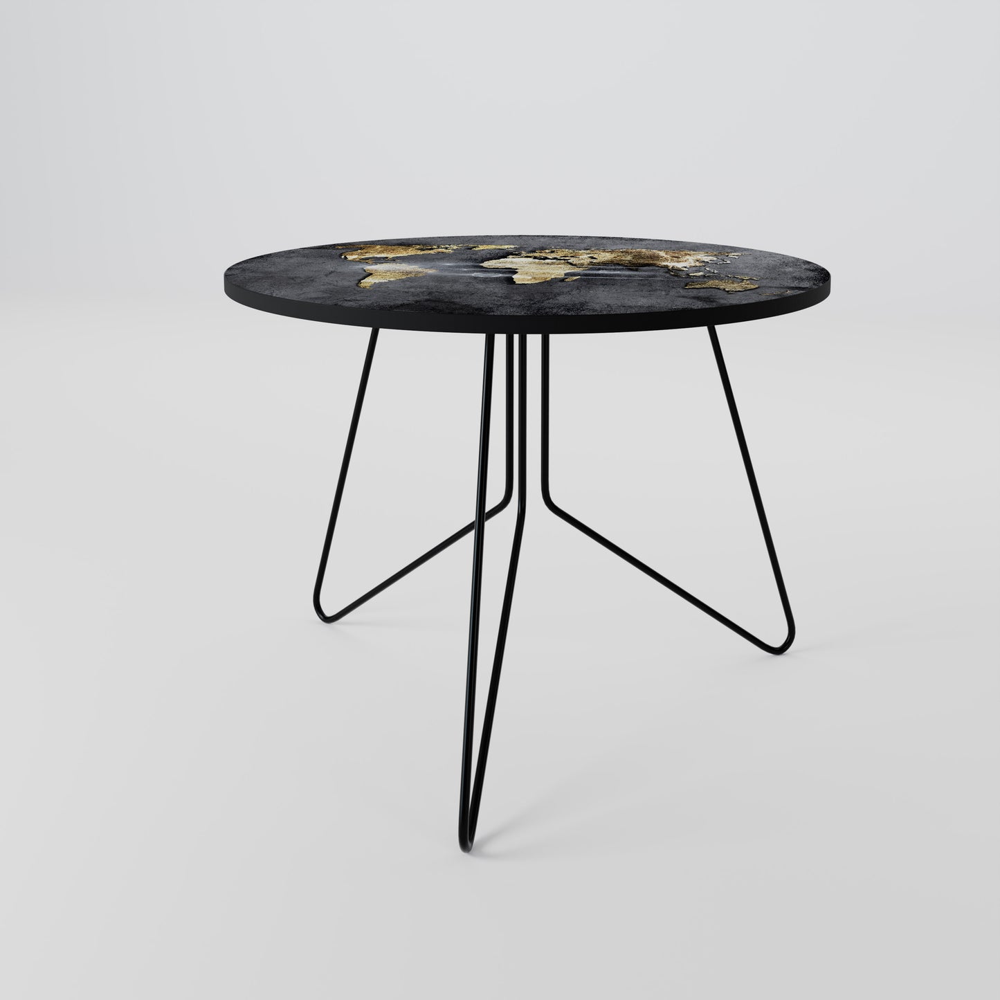 SHIMMERING EARTH MAP Coffee Table