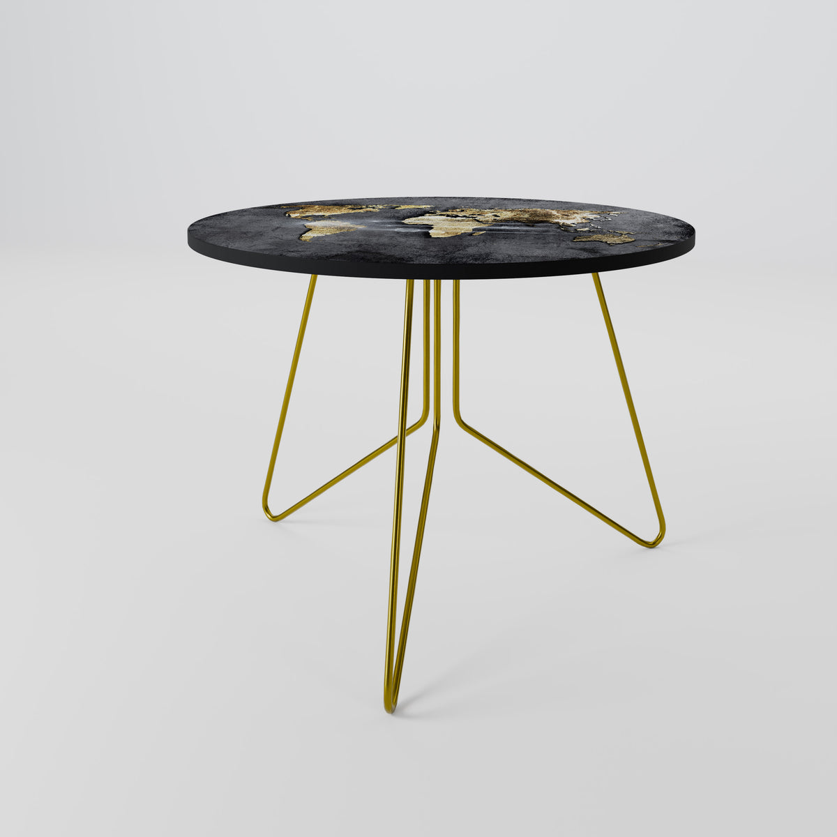 SHIMMERING EARTH MAP Coffee Table