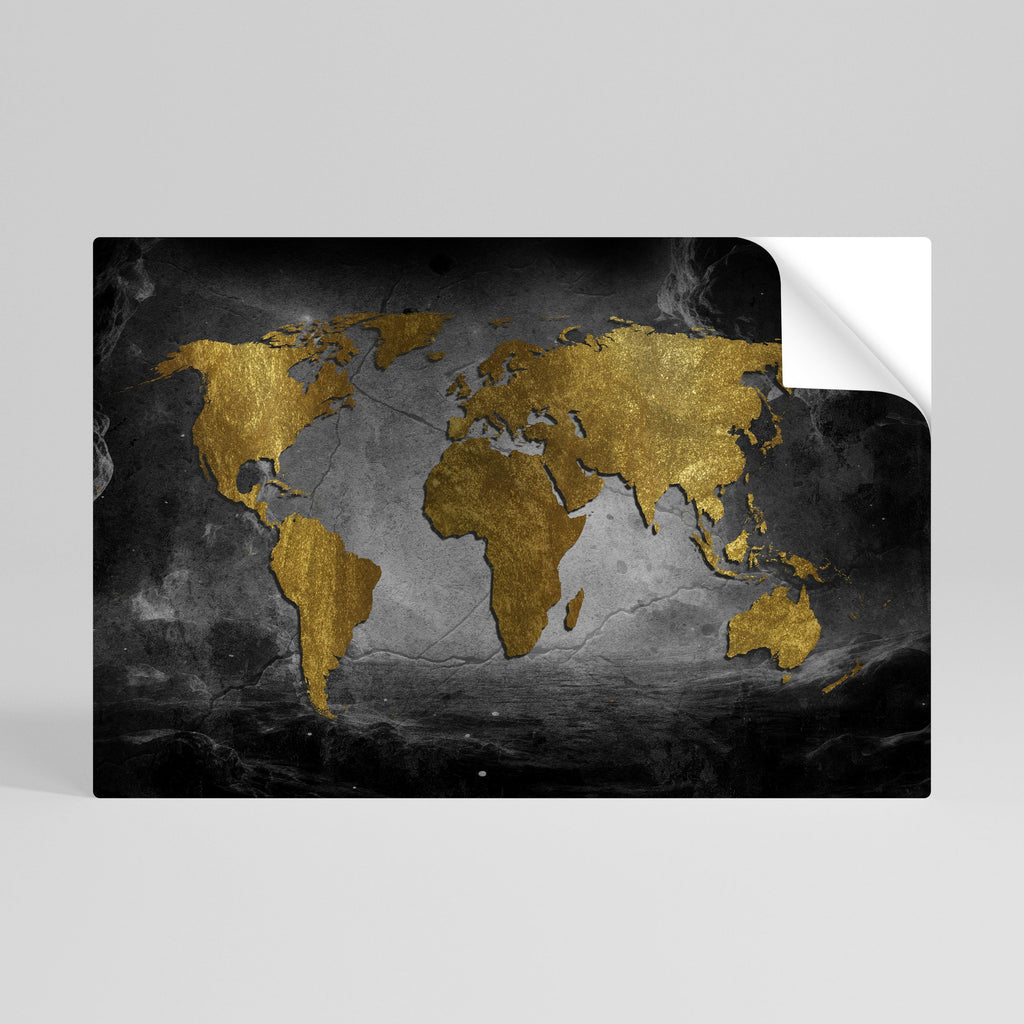 Affiche horizontale autocollante DARK WORLDVIEW